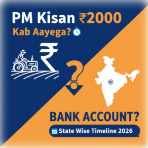 PM Kisan Rs 2000 Kab Aayega Bank Account? State Wise Timeline 2026