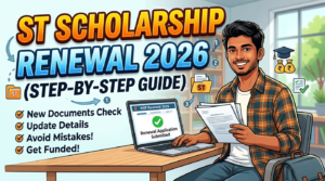 How to Renew Your ST Scholarship  (Step-by-Step Guide
