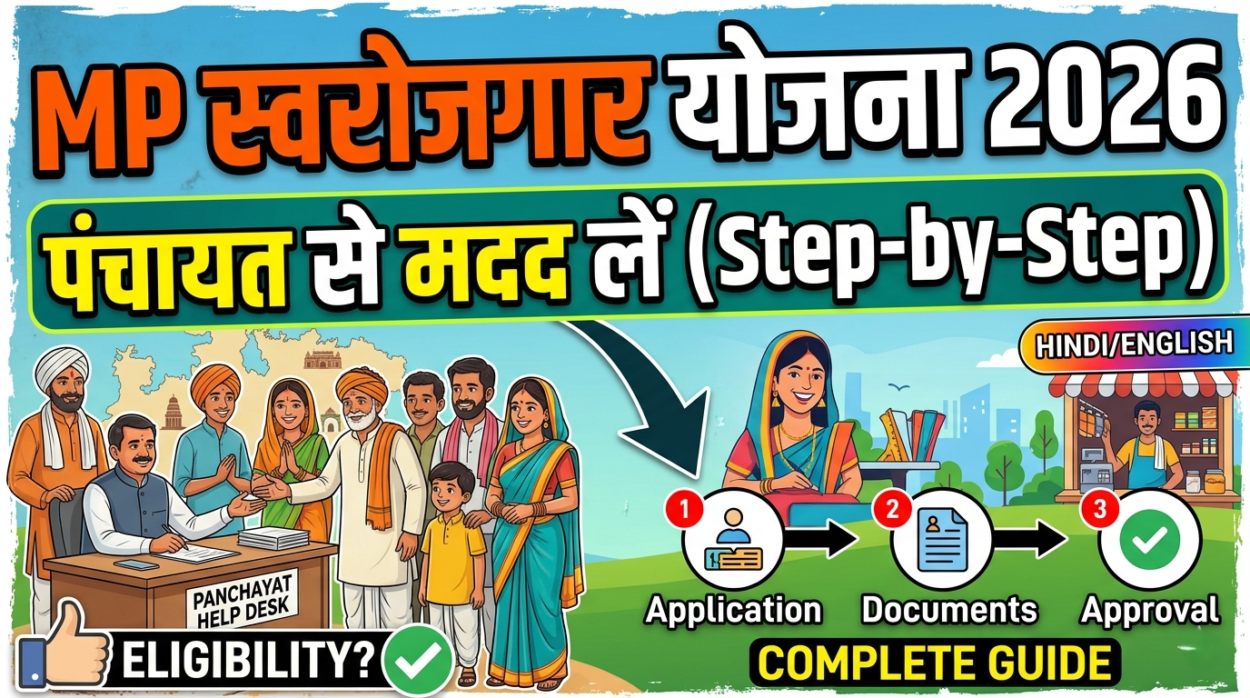 MP Swarojgar Yojana 2026: Get Panchayat Help (Step-by-Step)