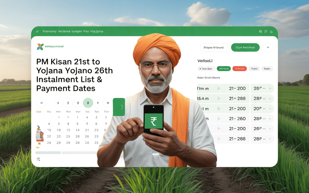 pm-kisan-21st-to-26th-installment-complete-list-and-payment-dates