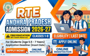 RTE Andhra Pradesh Admission 2026-27: Complete Online Application Guide, Eligibility & Last Date