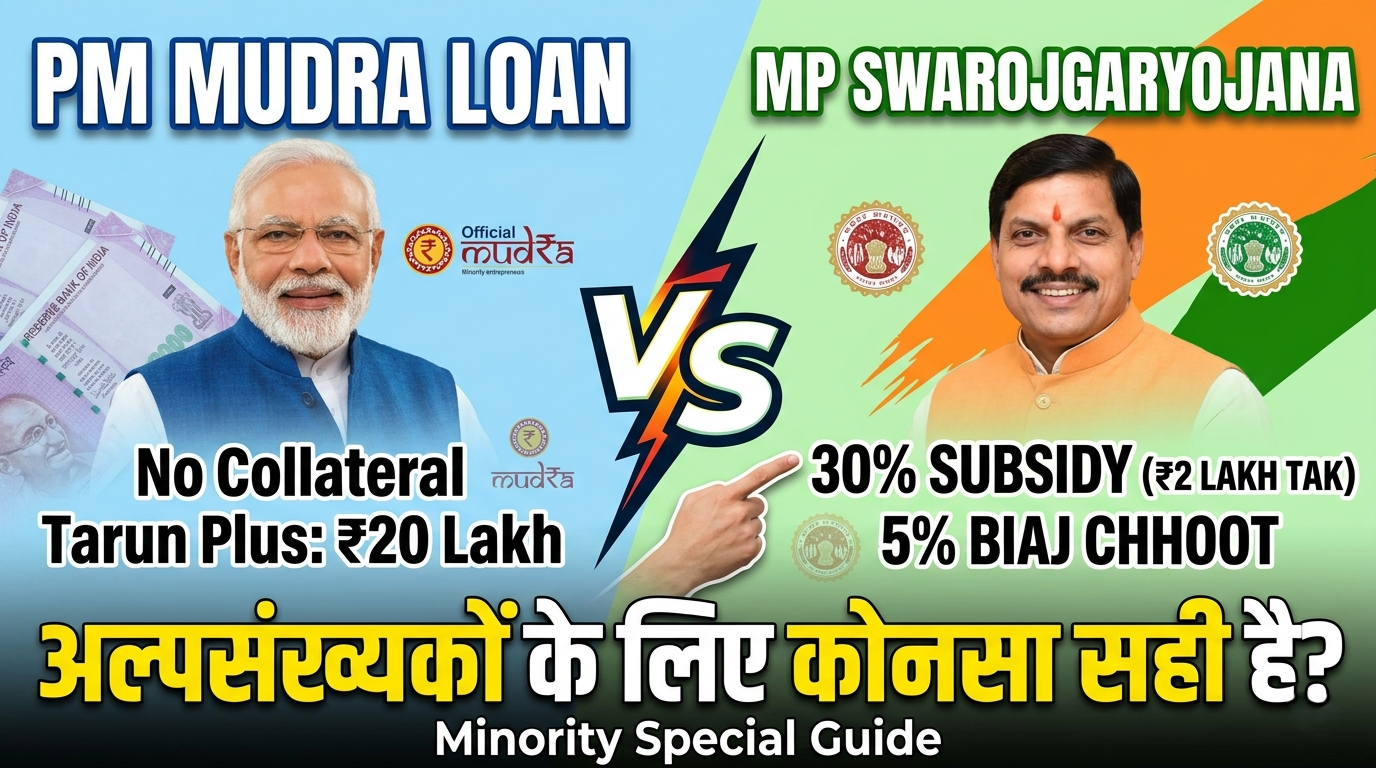MP Swarojgar vs Mudra Loan: Minority Ke Liye Konsa Sahi Hai?