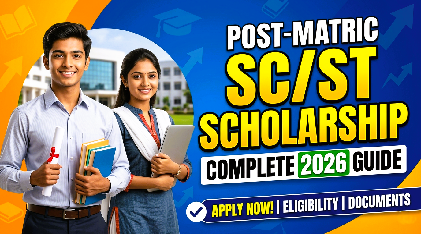 Post-Matric SC/ST Scholarship: Complete Guide