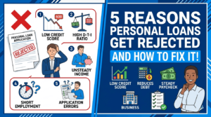 5 Reasons Personal Loans Get Rejected (And How to Fix It)