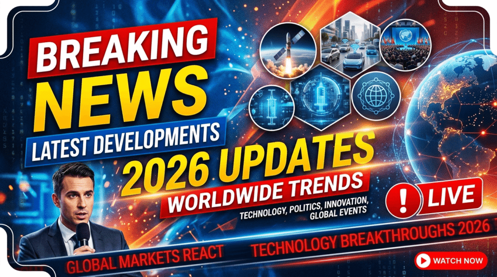 Breaking News – Latest Developments for 2026