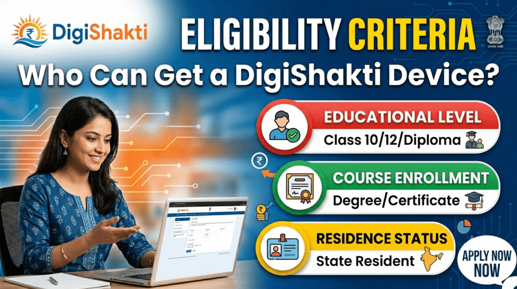 Eligibility Criteria Who Can Get a DigiShakti Device