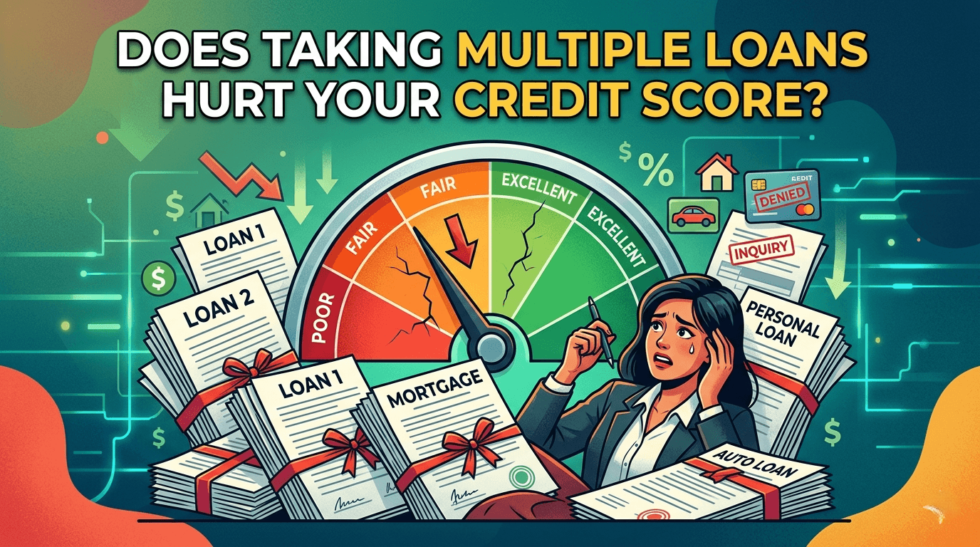 Does Taking Multiple Loans Hurt Your Credit Score?