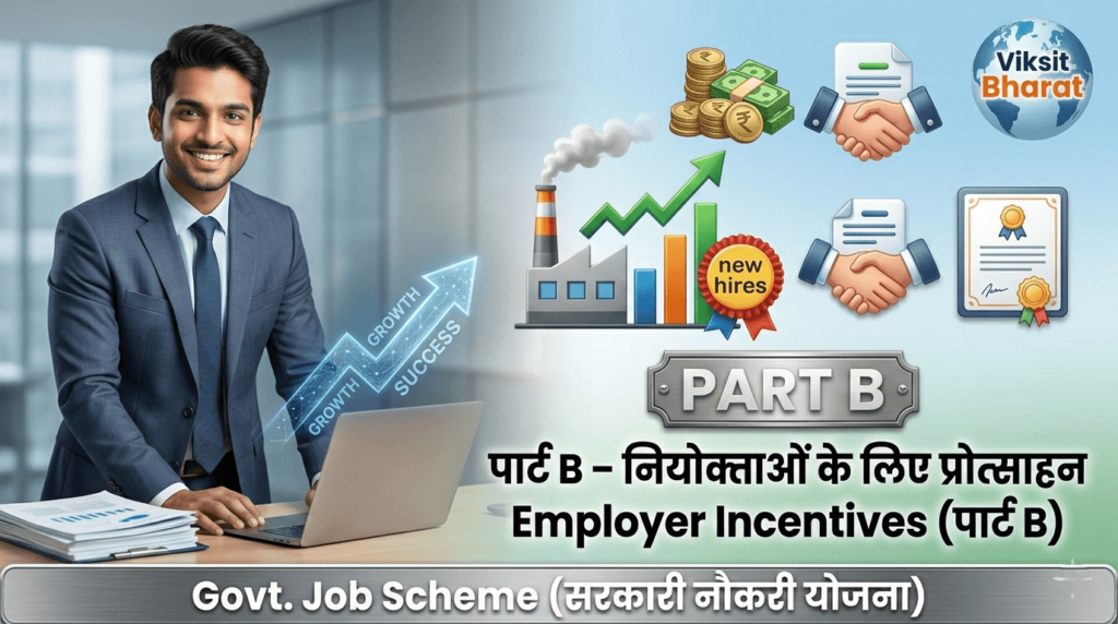पार्ट B – नियोक्ताओं के लिए प्रोत्साहन